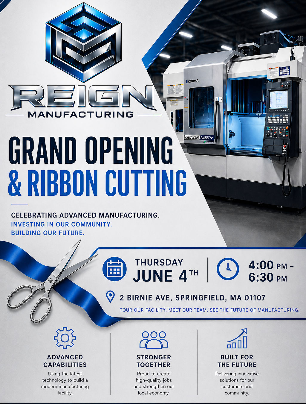 Reign Event Flyer